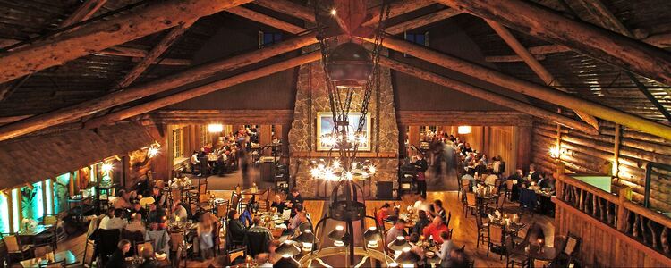 Old Faithful Inn Dining Room