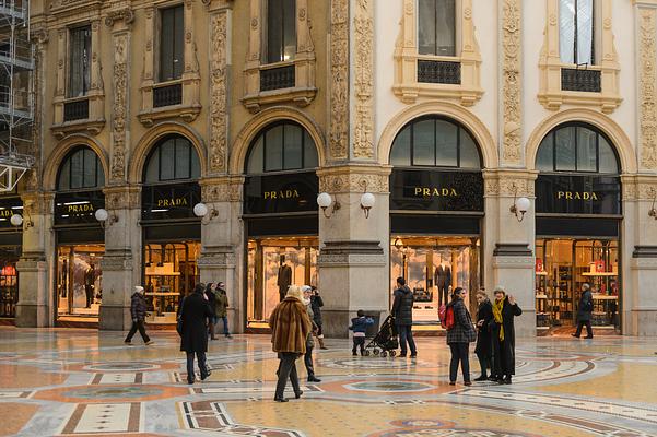 Prada galleria clearance vittorio emanuele ii