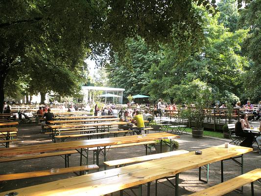 Cafe am Neuen See, Biergarten