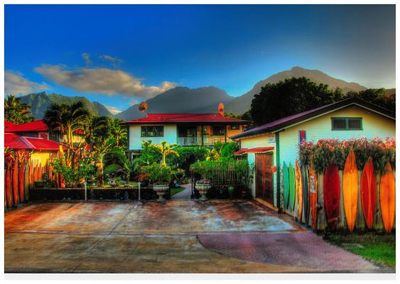 Hanalei Surfboard House