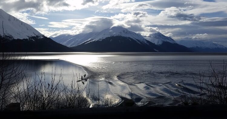 Bore Tide in Turnagain Arm