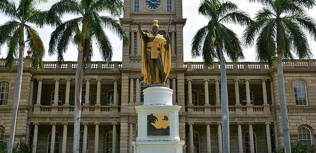 The Original King Kamehameha Statue