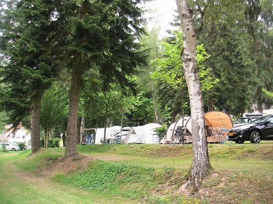Camping sous Roche d'Avallon