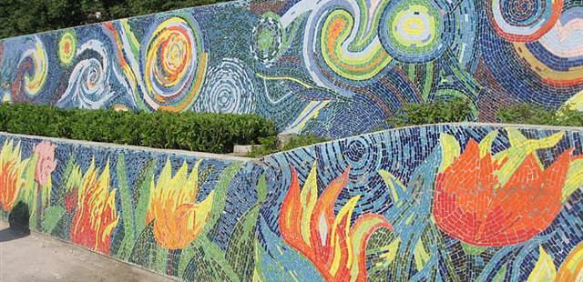 Hanoi Ceramic Mosaic Mural