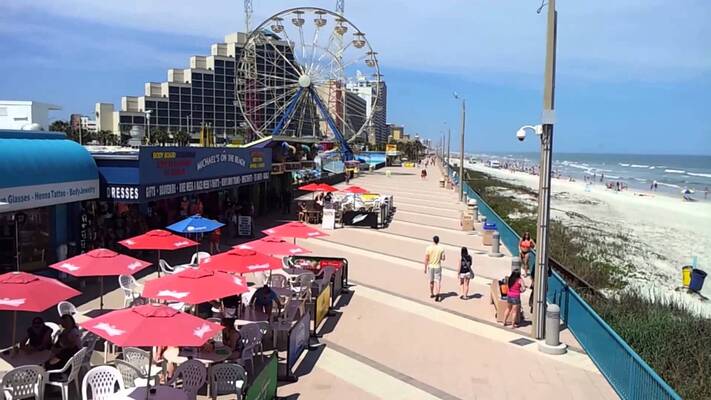 Daytona Beach Boardwalk and Pier