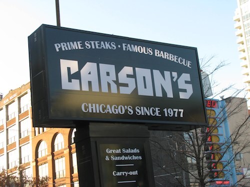 Carson's Ribs Prime Steaks & Famous Barbecue of Chicago