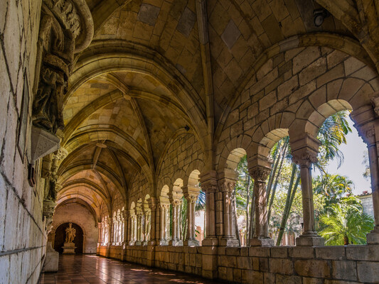 Cloisters of the Monastery of Saint Bernard de Clairvaux