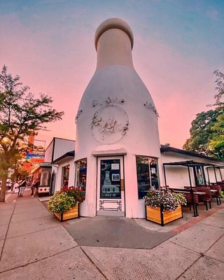 Mary Lou's Milk Bottle