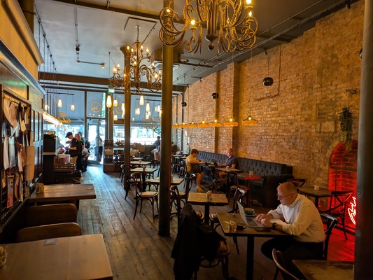 200 Degrees Coffee Shop, Colmore Row, Birmingham