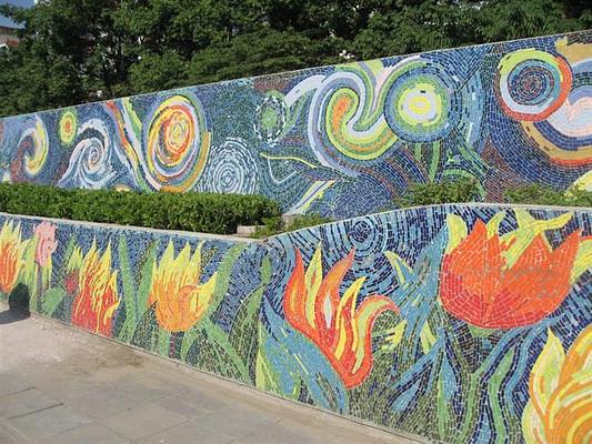Hanoi Ceramic Mosaic Mural