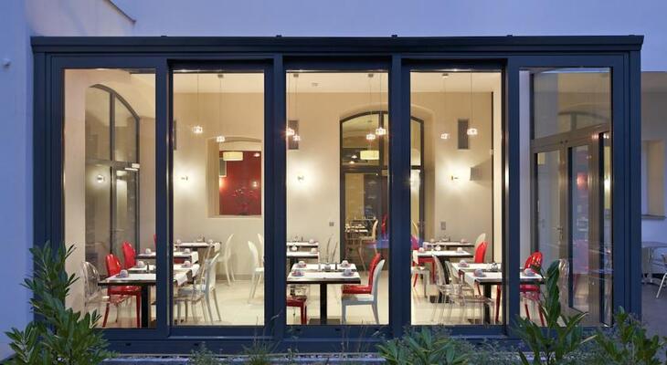 Red And Blue Design Hotel