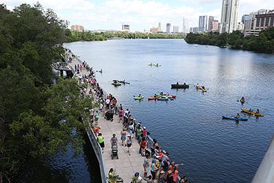 Boardwalk at Lady Bird Lake