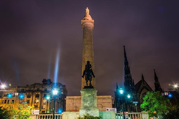 Washington Monument and Mount Vernon Place