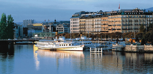 The Ritz-Carlton Hotel de la Paix, Geneva.
