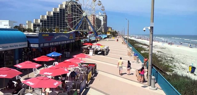 Daytona Beach Boardwalk and Pier