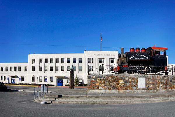 Alaska Railroad Depot