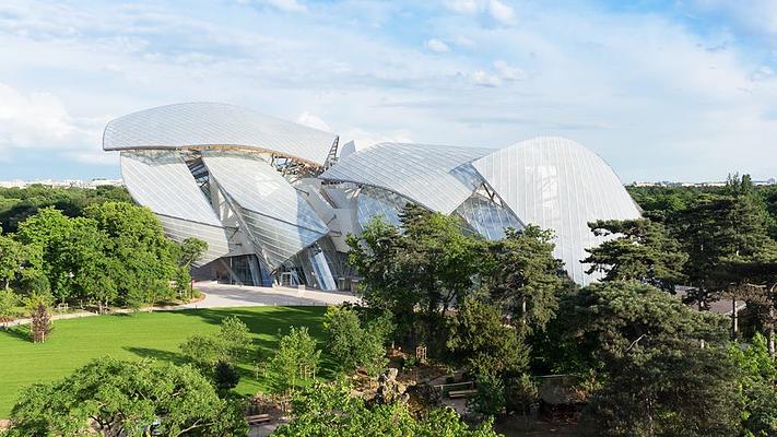 Fondation Louis Vuitton, Paris review – everything and the bling