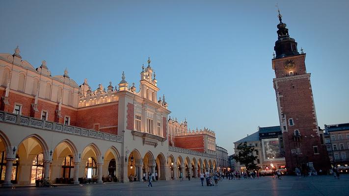 Krakow's Rynek Glowny Central Square