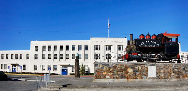 Alaska Railroad Depot