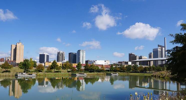 Birmingham's Railroad Park