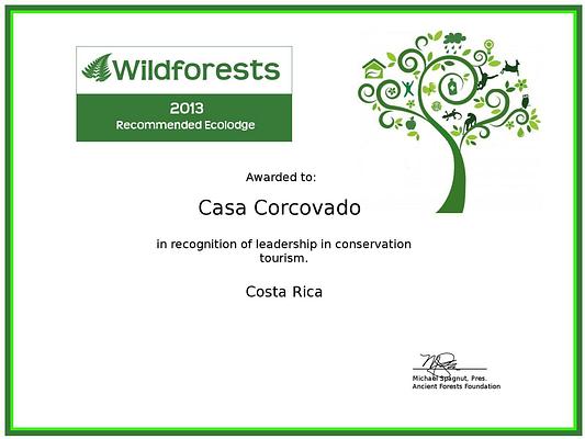 SCP Corcovado Wilderness Lodge