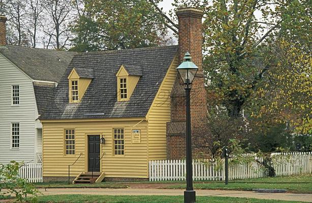 Colonial Houses-Colonial Williamsburg