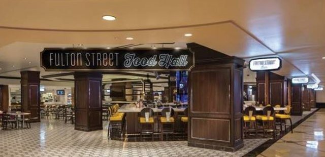 Fulton Street Food Hall at Harrah's Las Vegas