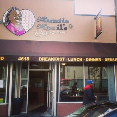 Auntie April's Chicken and Waffles