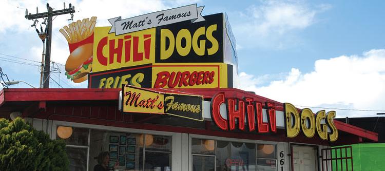 Matts Famous Chili Dogs