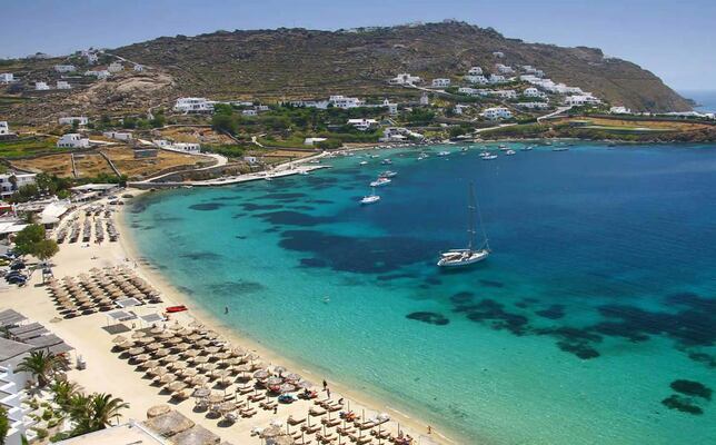 Ornos Beach