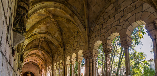 Cloisters of the Monastery of Saint Bernard de Clairvaux