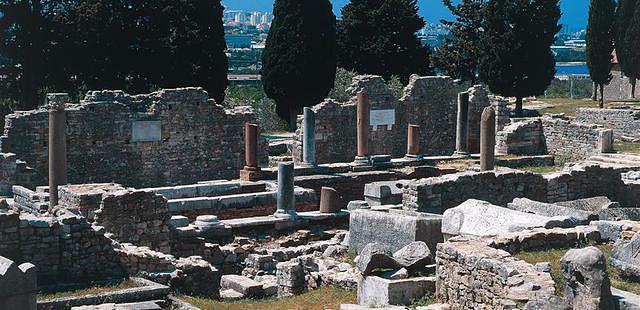 Ruins of the Solin Amphitheatre