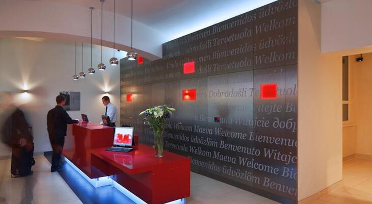 Red And Blue Design Hotel
