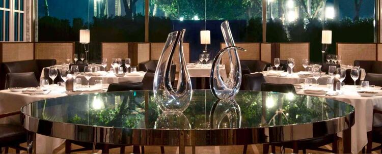 Spago Dining Room by Wolfgang Puck