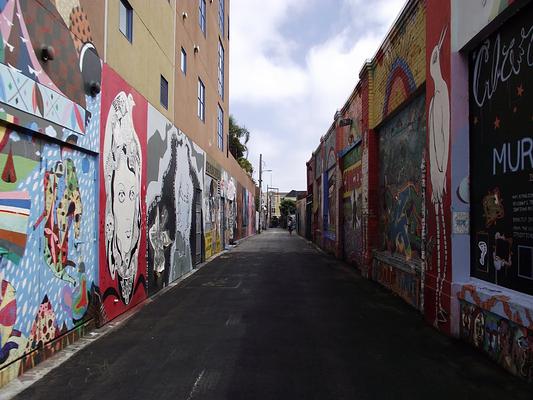 Clarion Alley Murals