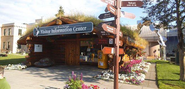 Visit Anchorage Log Cabin Visitor Information Center