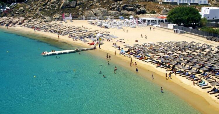 Psarou Beach - Picture of Nammos Mykonos - Tripadvisor