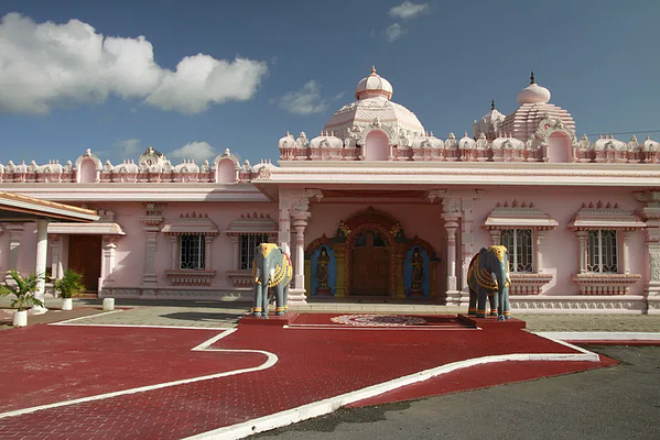 Dattatreya Temple and Hanuman Statue