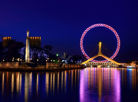 Ferris wheel, Eye of Tianjin