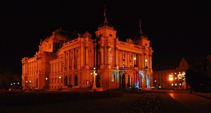 Croatian National Theatre in Zagreb