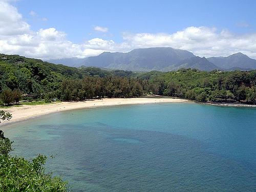 Kalihiwai Beach