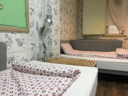 Backpackers in Jeju