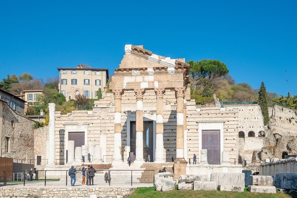 Tempio Capitolino e Piazza del Foro