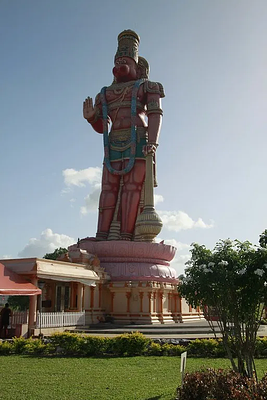 Dattatreya Temple and Hanuman Statue