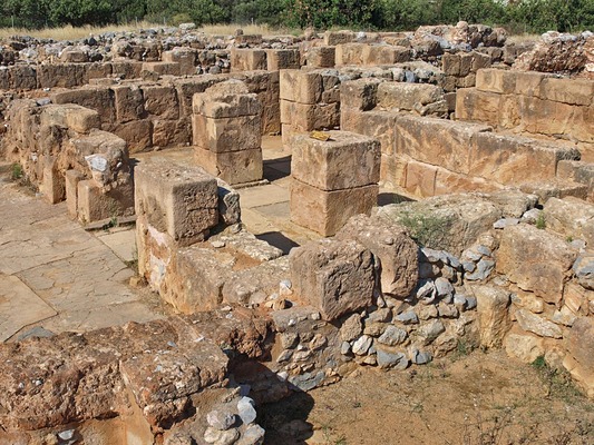 Malia Palace Archaeological Site