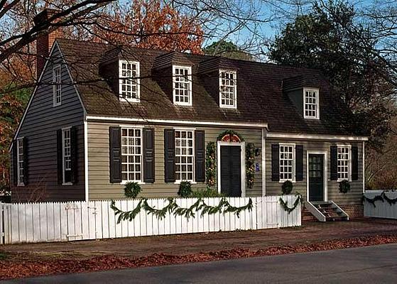 Colonial Houses-Colonial Williamsburg