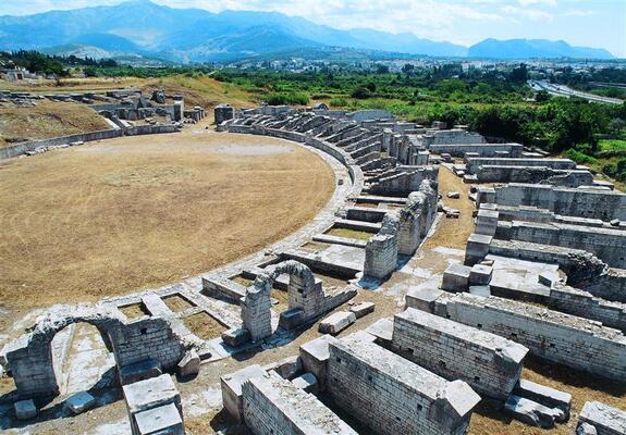 Ruins of the Solin Amphitheatre