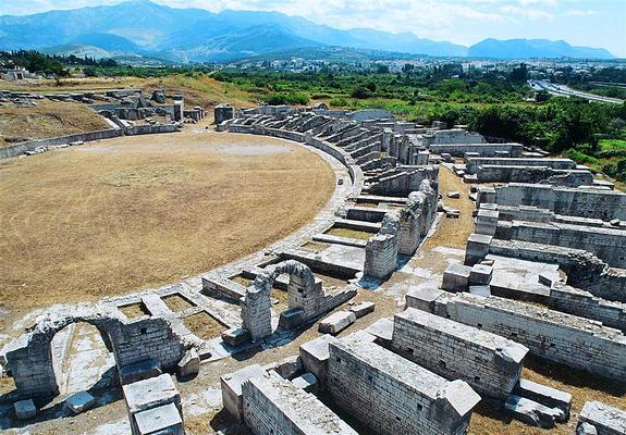 Ruins of the Solin Amphitheatre