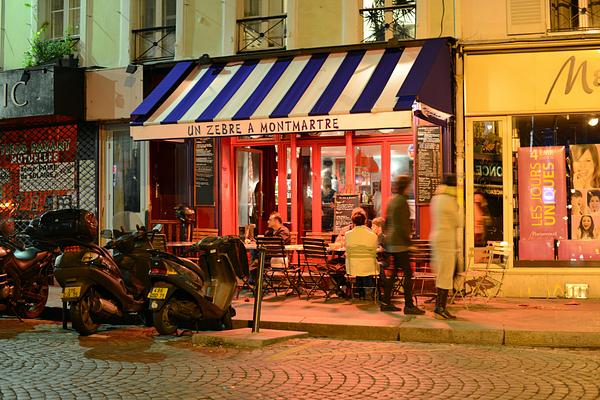 Un Zebre a Montmartre